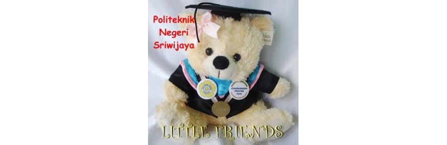 Boneka Wisuda Politeknik Negeri Sriwijaya
